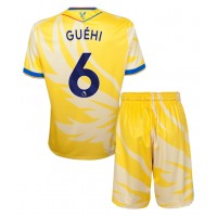 Echipament fotbal Crystal Palace Marc Guehi #6 Tricou Deplasare 2024-25 pentru copii maneca scurta (+ Pantaloni scurti)